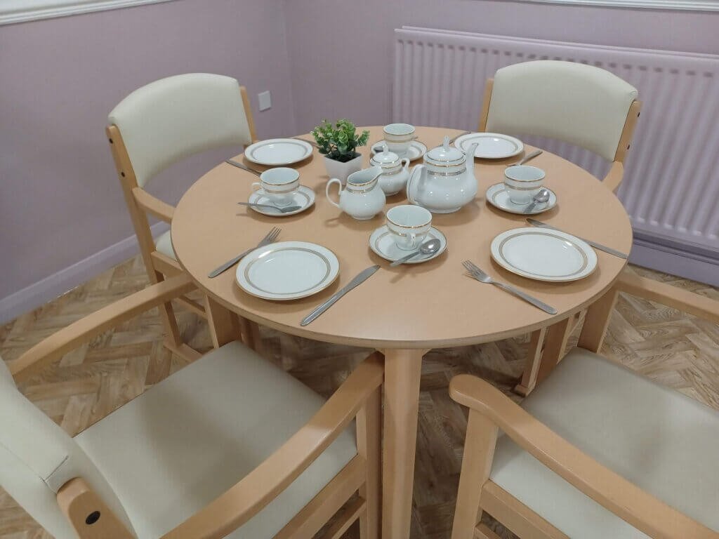 Knowles Court Care Home dining