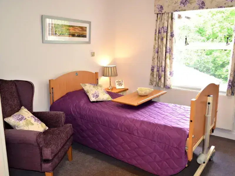 Laurel Bank Care Home Bedroom