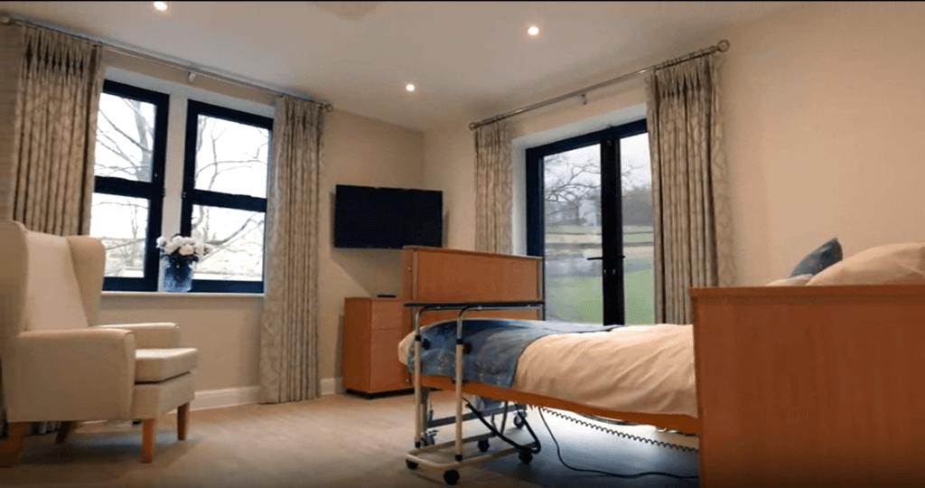 Currergate Nursing Home Bedroom