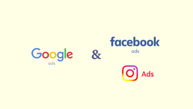 Facebook Instagram and Google Ads